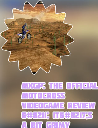 Motocross computer game
