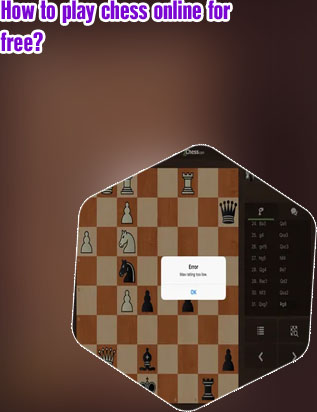 Online chess playing websites